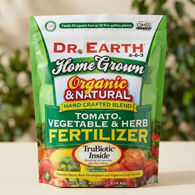 Dr. Earth Home Grown Tomato, Vegetable & Herb Fertilizer
