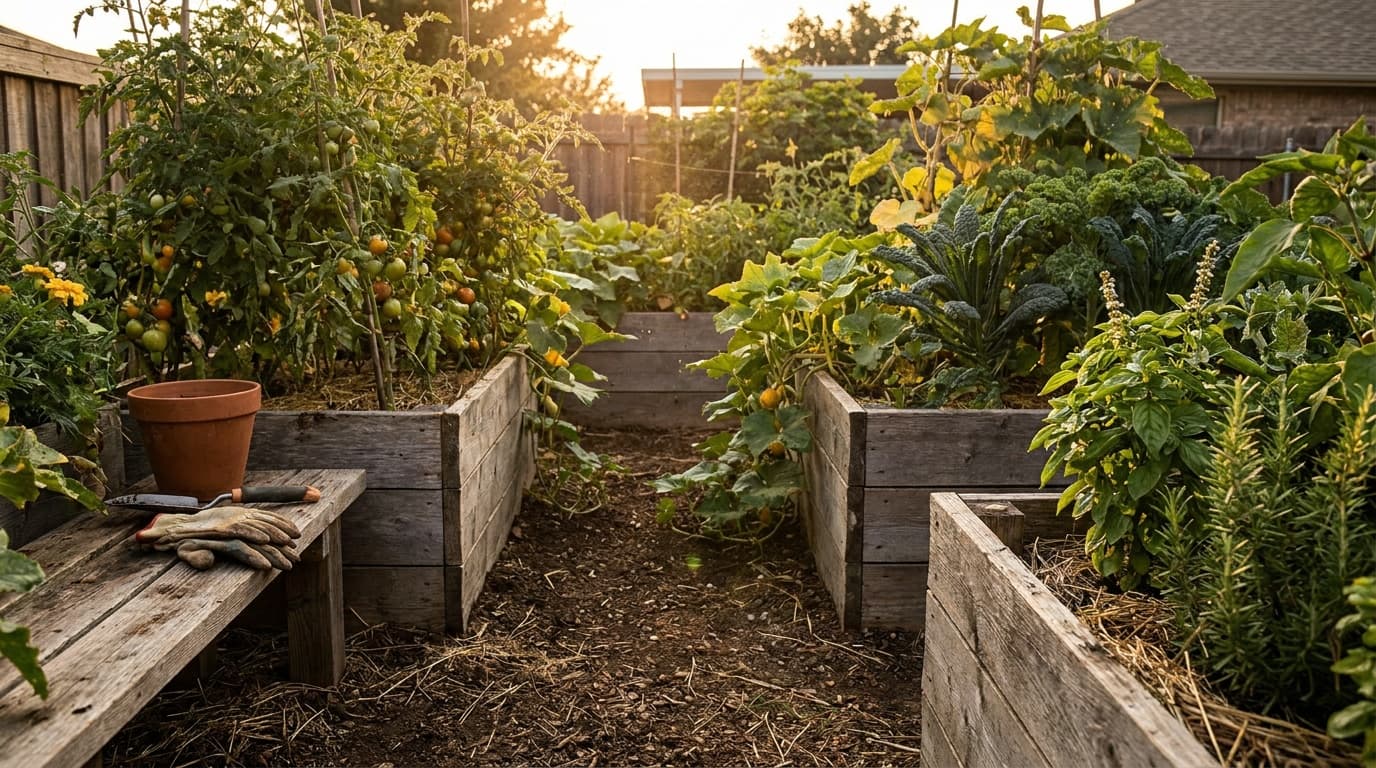 Planting a fall vegetable garden