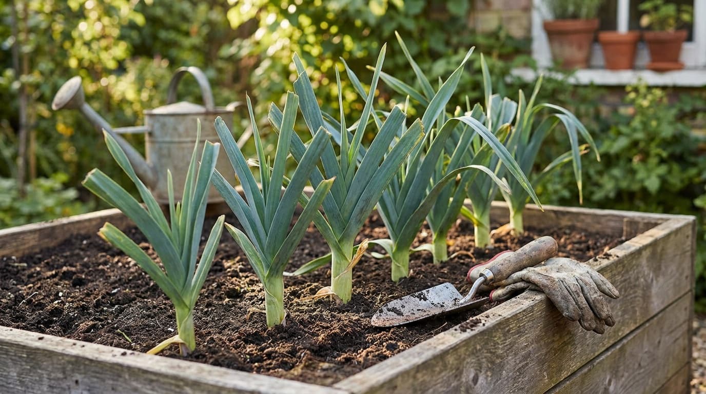 How to grow leeks