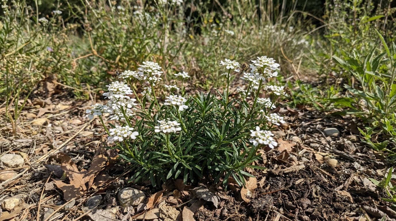 Perennial Candytuft growing in a garden