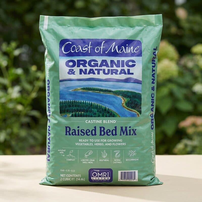 Coast of Maine Castine Blend Organic Raised Bed Mix (1 cu ft)