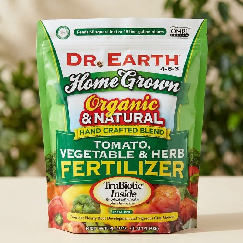 Dr. Earth Home Grown Tomato, Vegetable & Herb Fertilizer