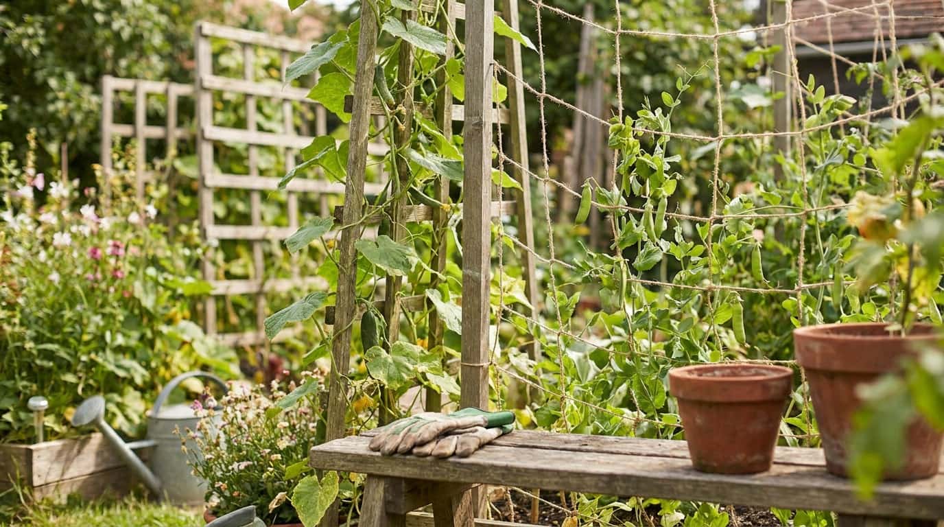 Best garden trellises for climbing vegetables and flowers