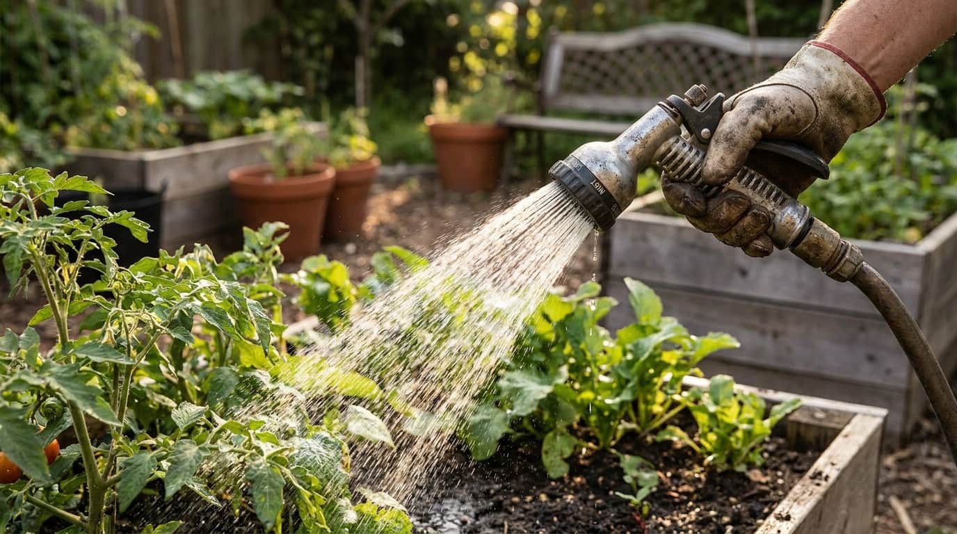 Best hose nozzles and wands for vegetable gardening