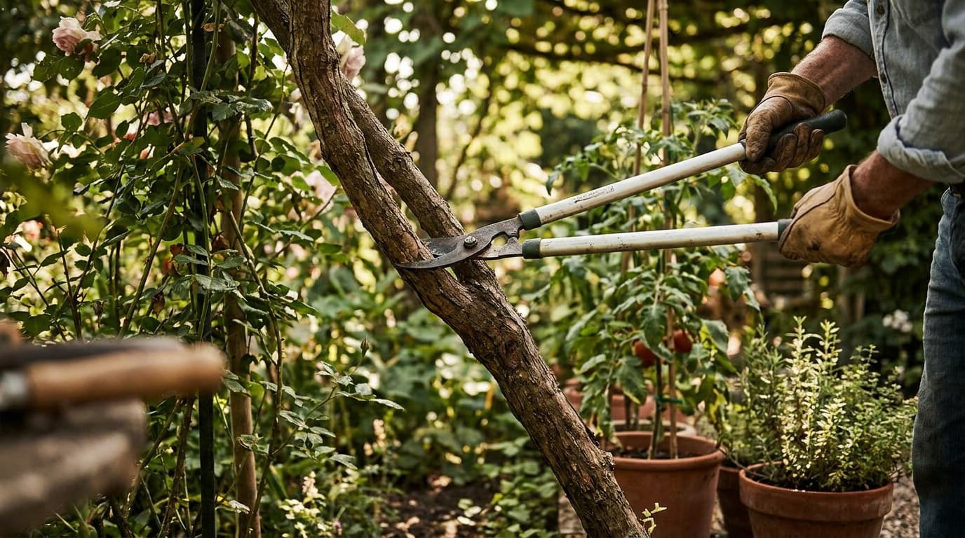 Best loppers for cutting thick woody branches