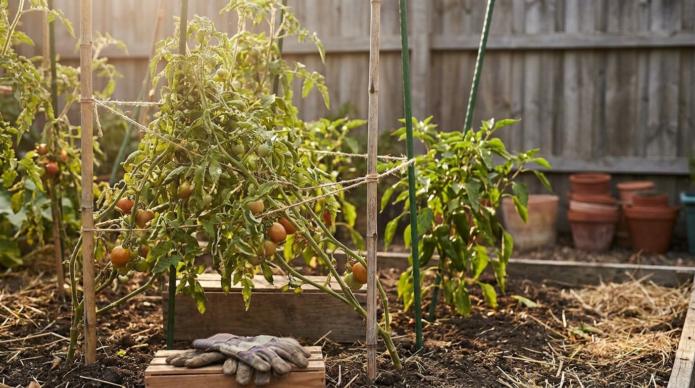 Best plant stakes for tomatoes, peppers, and climbers