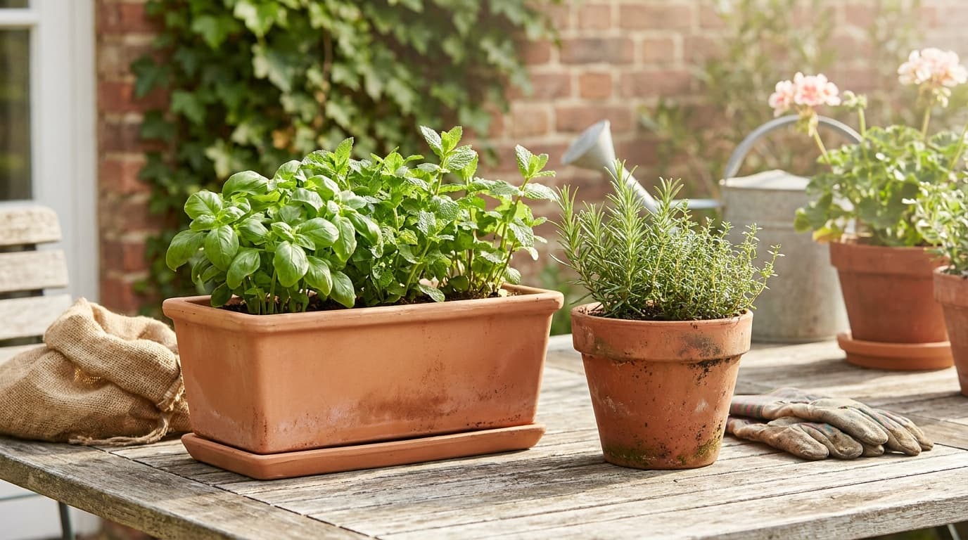 Self-watering vs traditional planters for container gardening