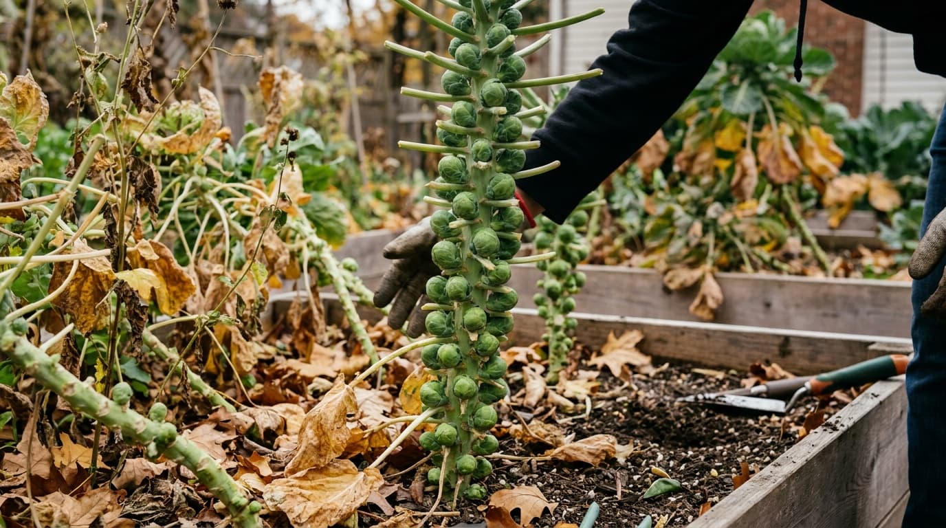 How to grow Brussels sprouts
