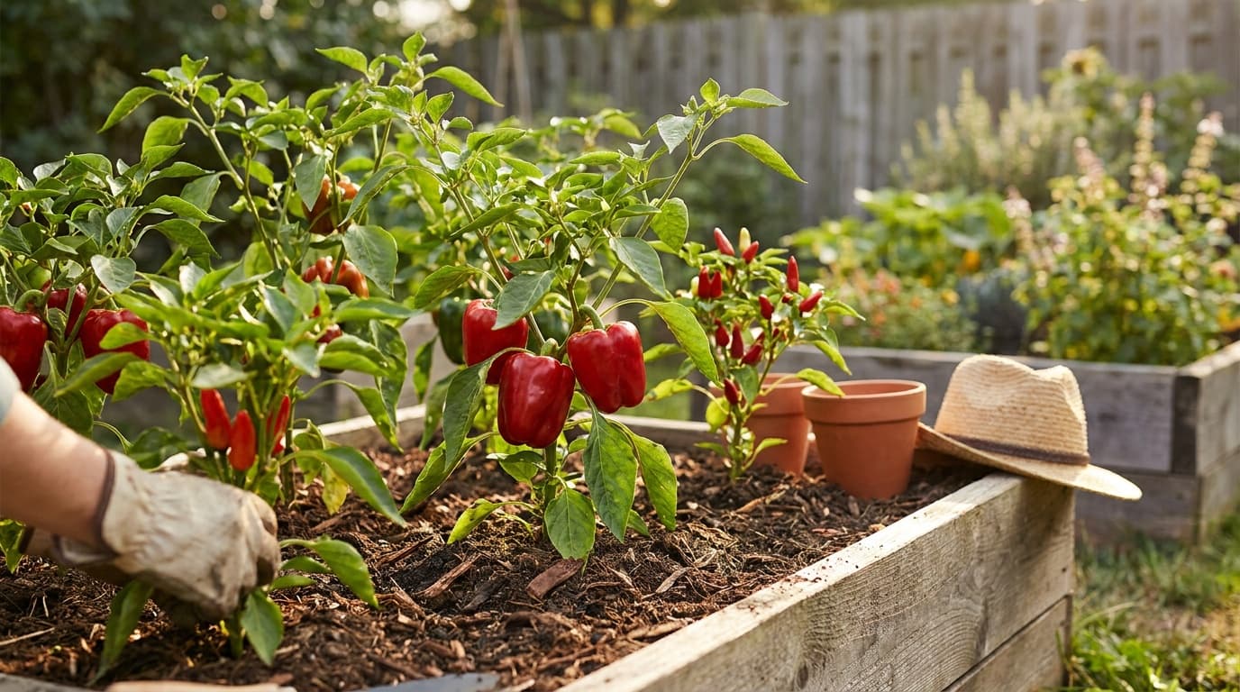 How to grow peppers