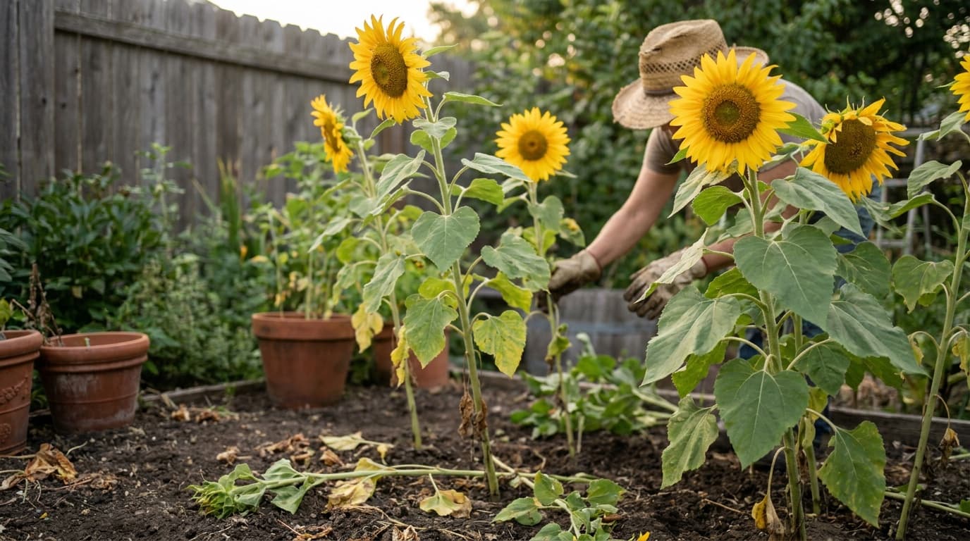 How to grow sunflowers