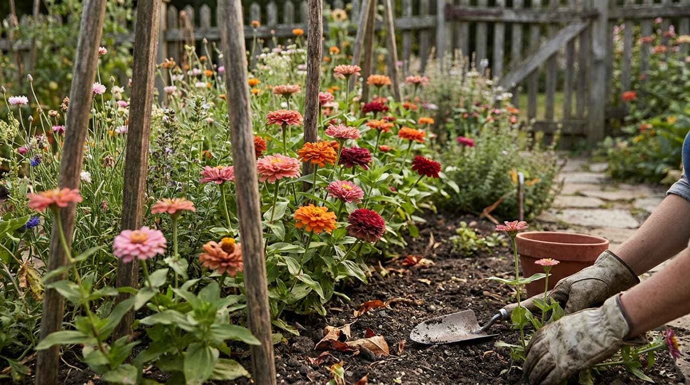 How to grow zinnias