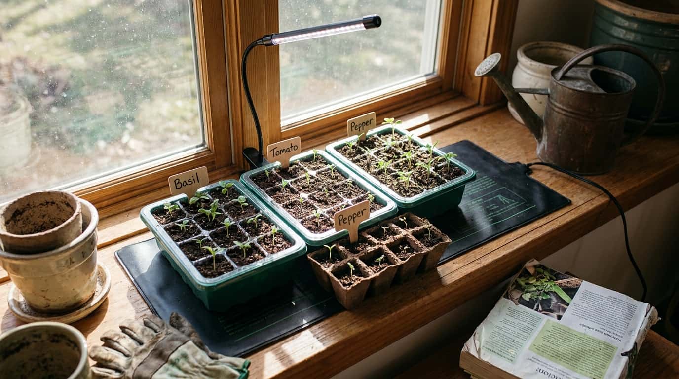 How to start seeds indoors