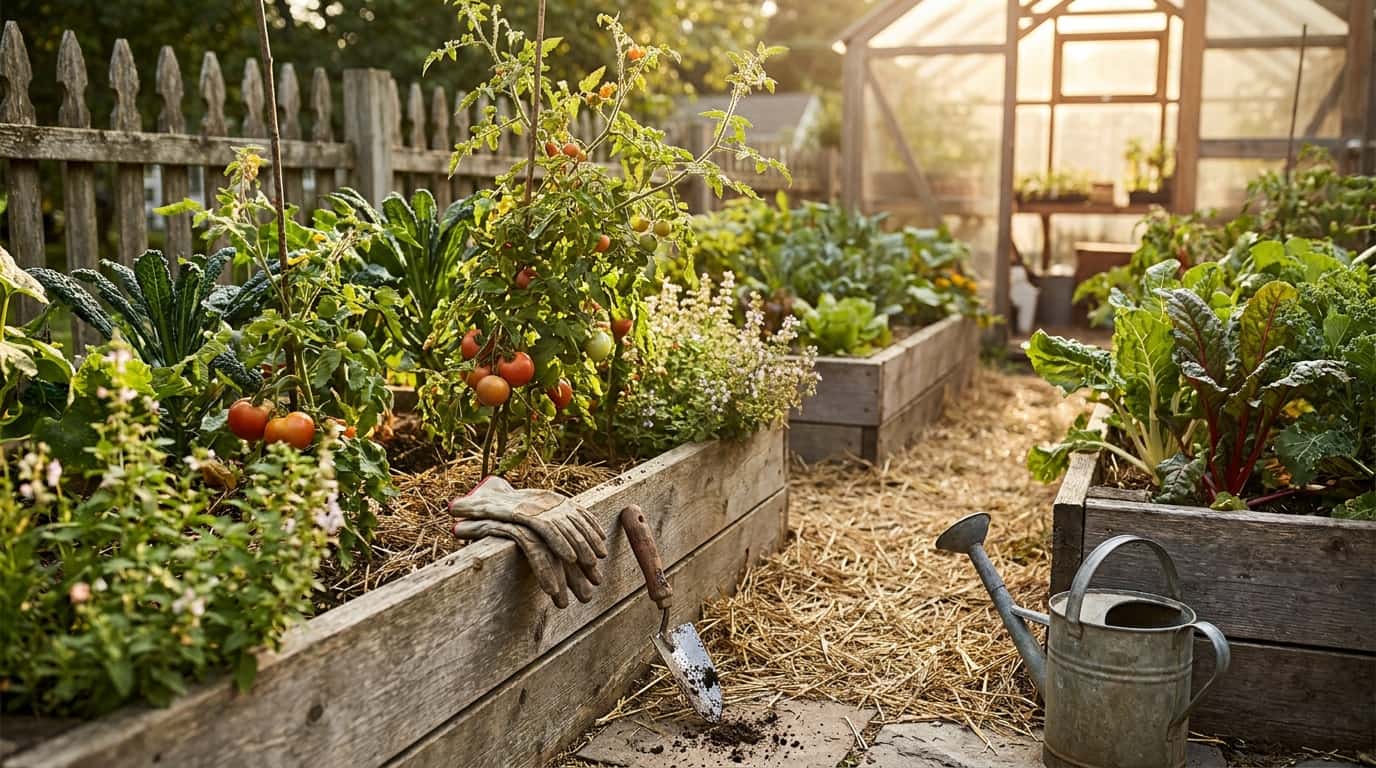How to lay out a vegetable garden