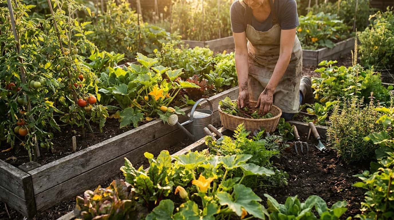 How much to water a vegetable garden
