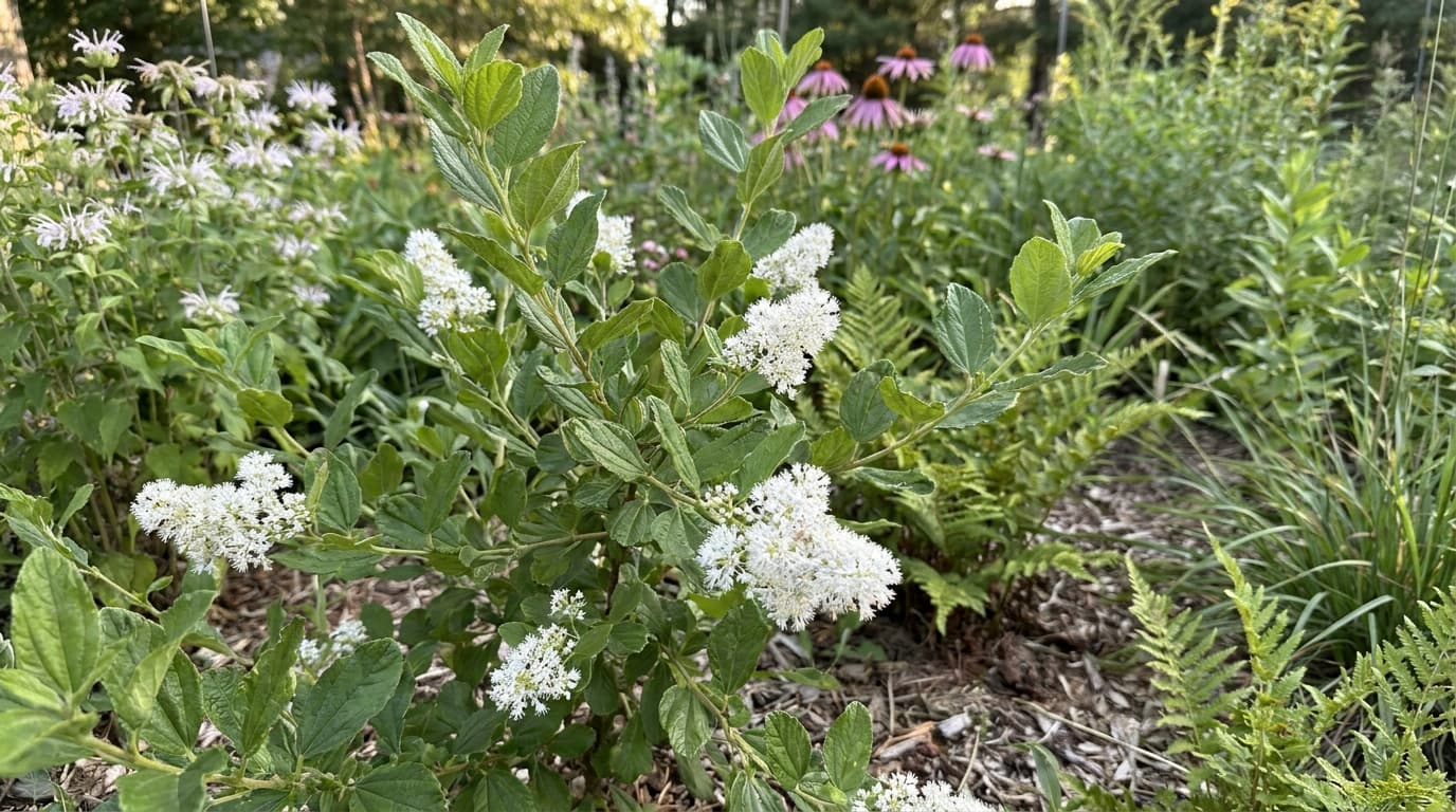 New Jersey Tea growing in a garden