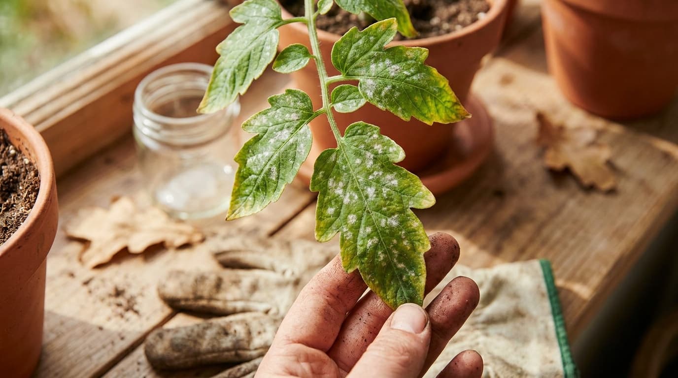 Bacterial spot on tomatoes and peppers