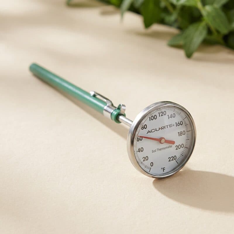 AcuRite Stainless Steel Soil Thermometer (00661)