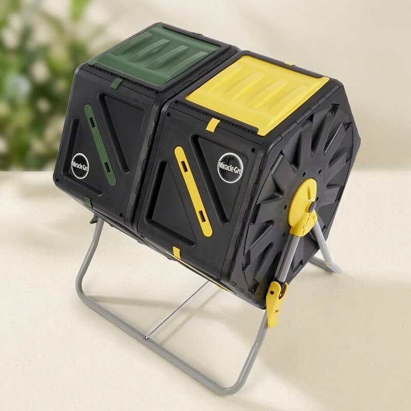 Miracle-Gro Dual Chamber Tumbling Composter