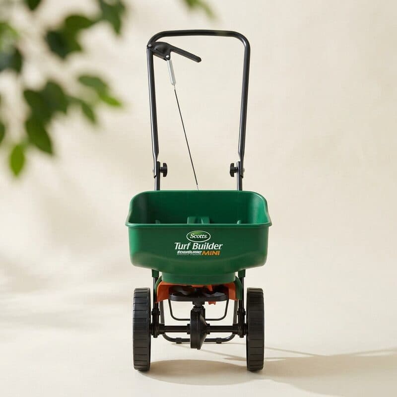Scotts Turf Builder EdgeGuard Mini Broadcast Spreader
