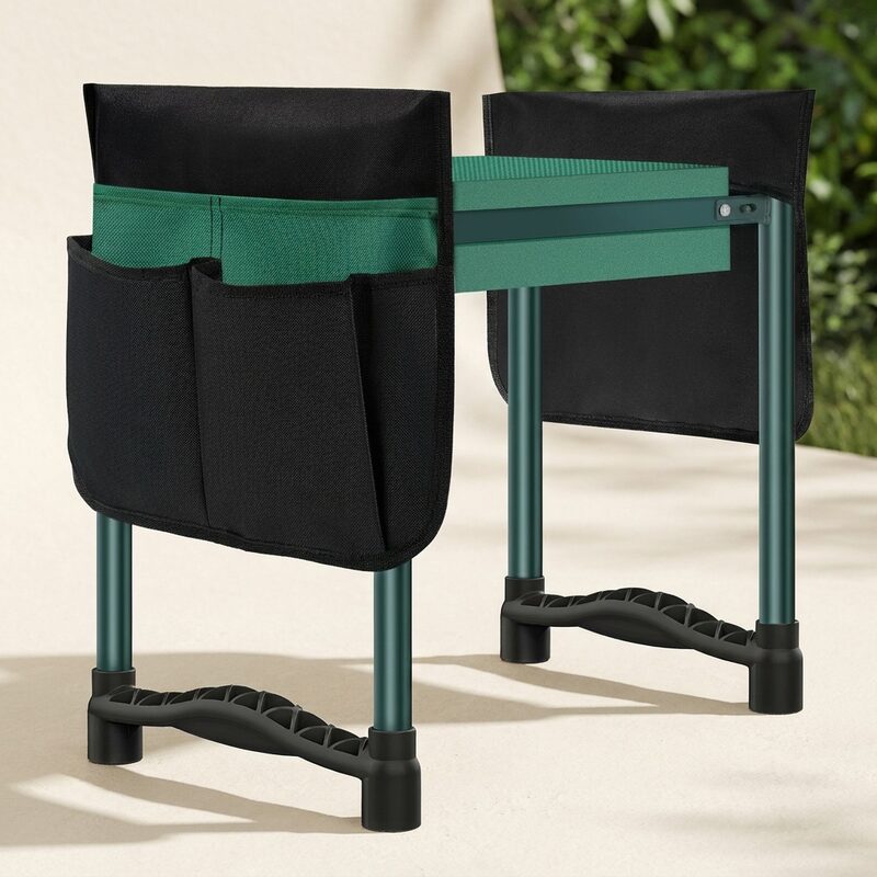 TomCare Garden Kneeler and Seat with Tool Pouches